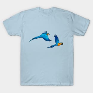 Hyacinth macaw | blue parrot T-Shirt